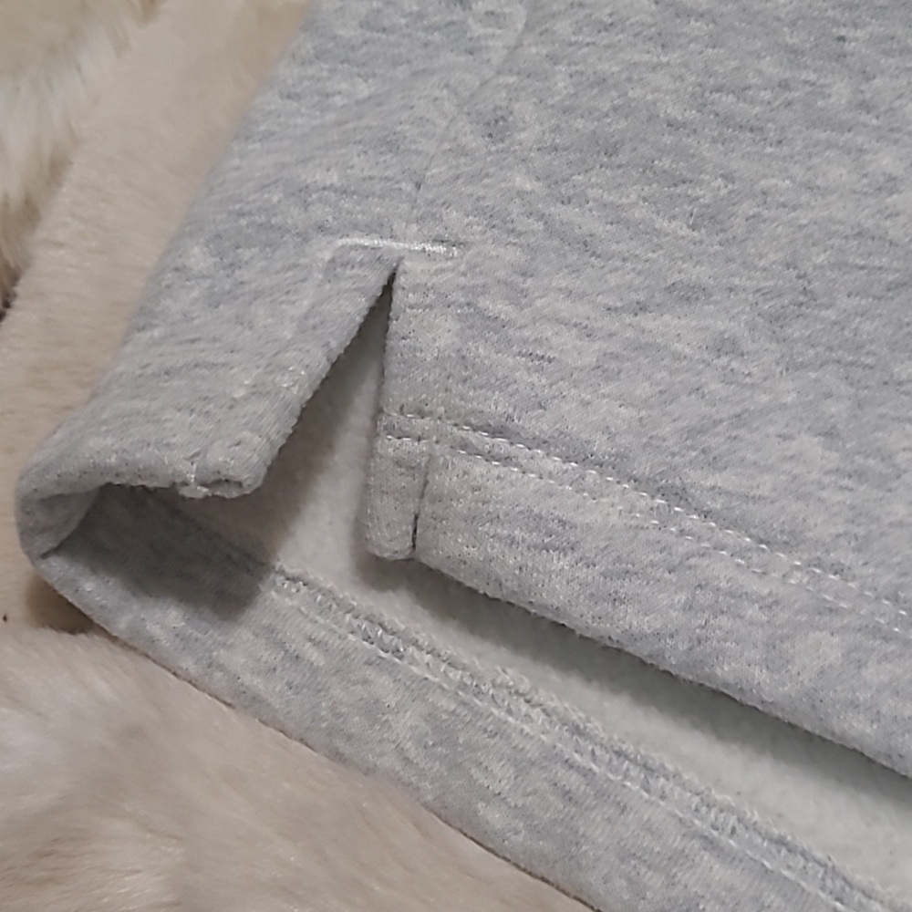 Mid Rise Sunday Short In Light Gray - Picture 2 of 14